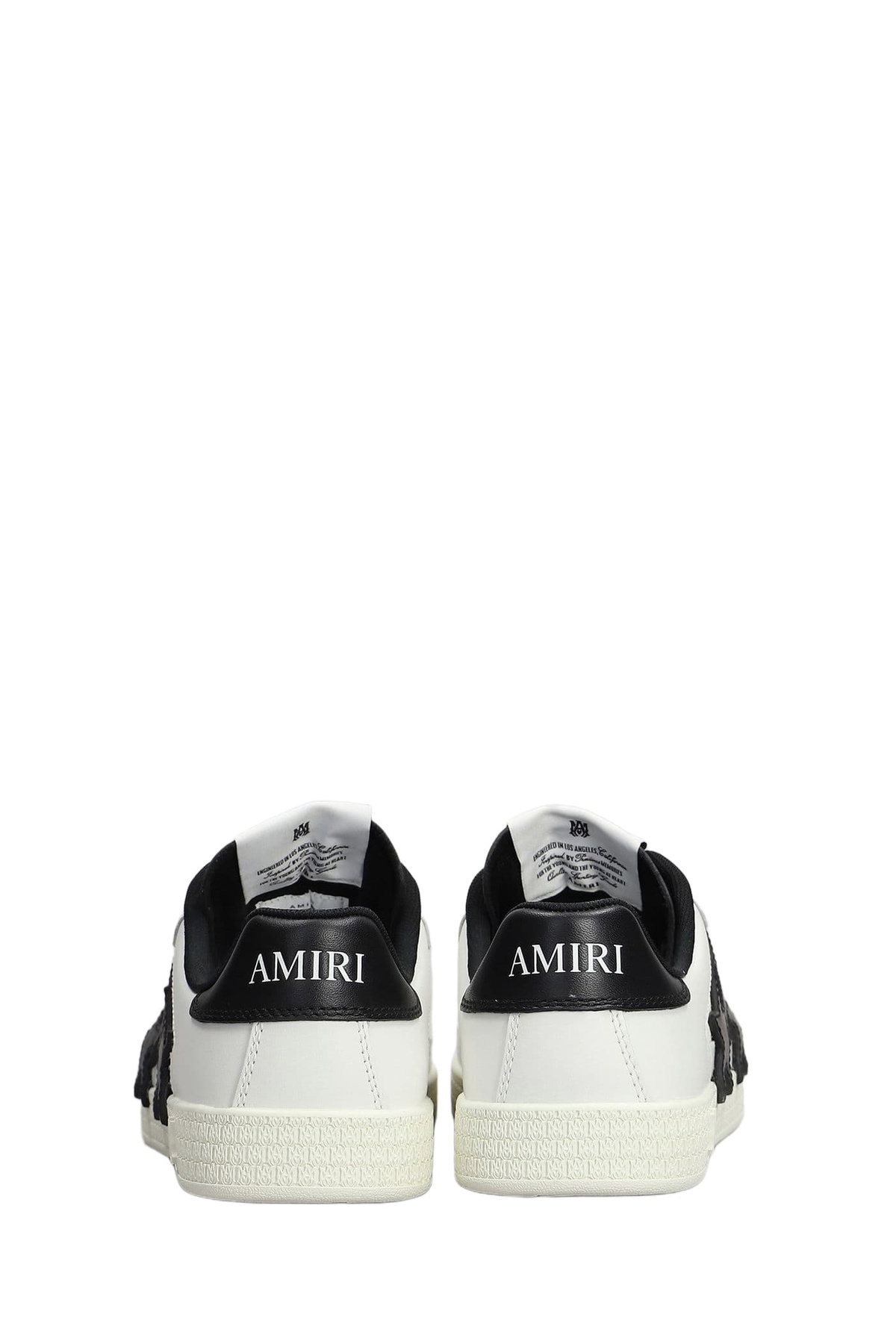 AMIRI Pacific Sneakers In White Leather Amiri AMIRI Pacific Sneakers In White Leather Amiri