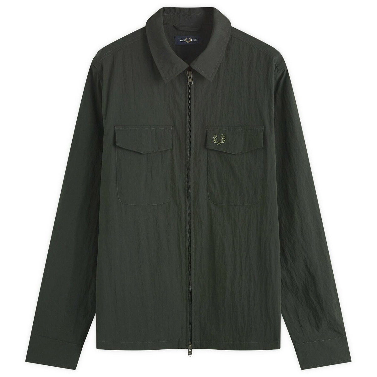 Fred Perry Woven Pique Bomber Jacket Fred Perry