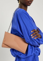 Christian Louboutin Loubitwist Patent Leather Clutch - Beige - One Size