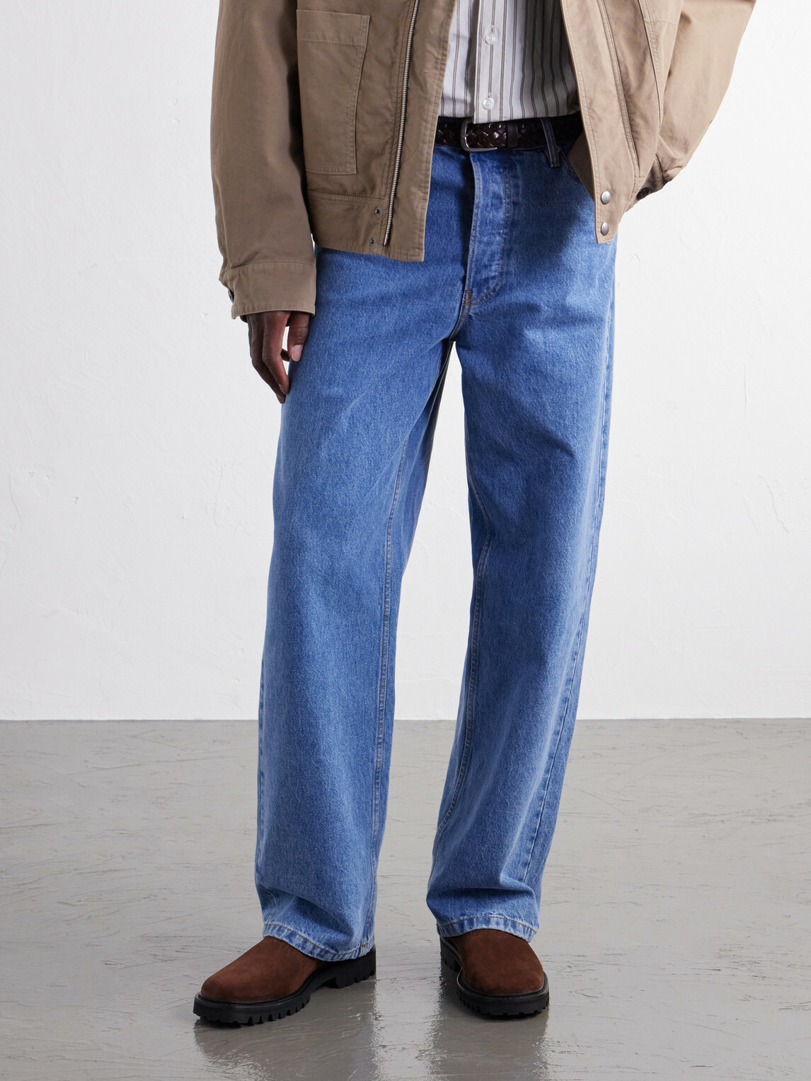 VINNY's - Moto Suede Boots - Brown