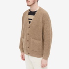 Nudie Jeans Co Men's Nudie Rebirth Cardigan in Beige Melange