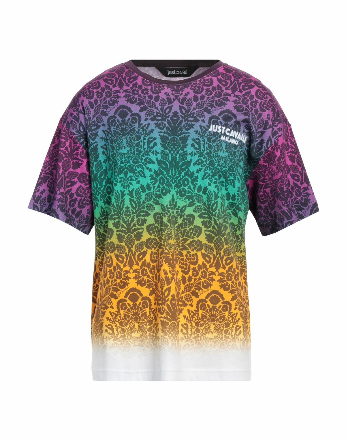Just Cavalli Mens T-shirt Plum