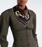Jacquemus Pampille silk scarf