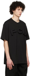 Feng Chen Wang Black 3D Logo T-Shirt