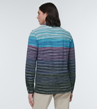 Missoni - Striped cotton piqué polo sweater