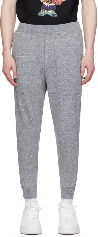 Photo: Dsquared2 Gray Relaxed Dan Sweatpants