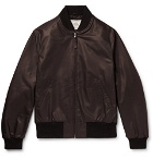 Golden Bear - Leather Bomber Jacket - Men - Brown