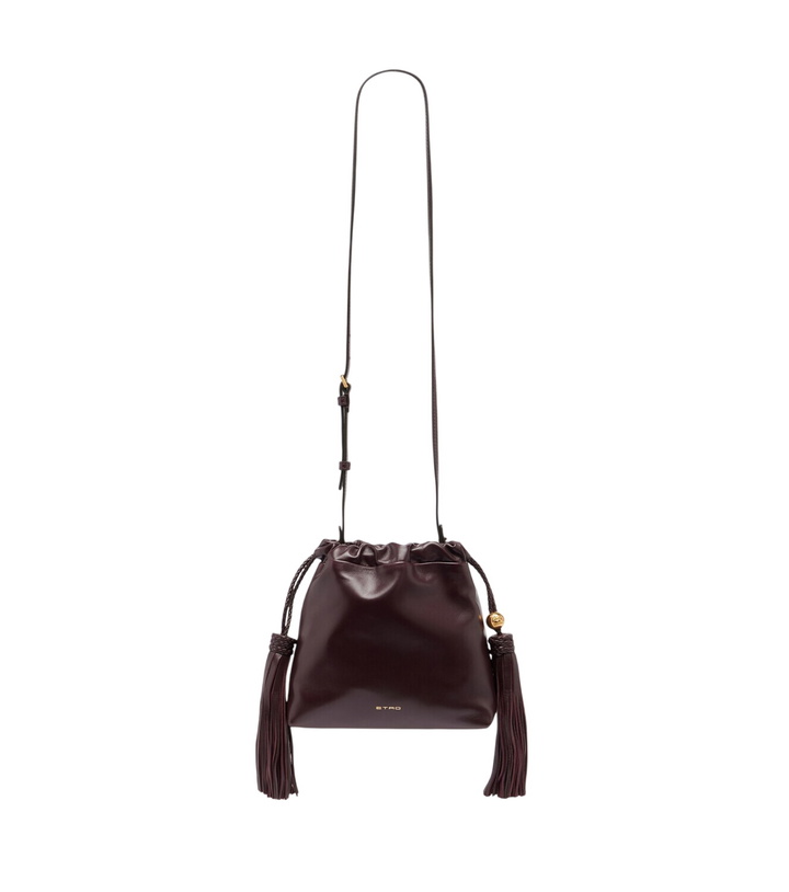 Photo: Etro Kalispera Mini leather crossbody bag