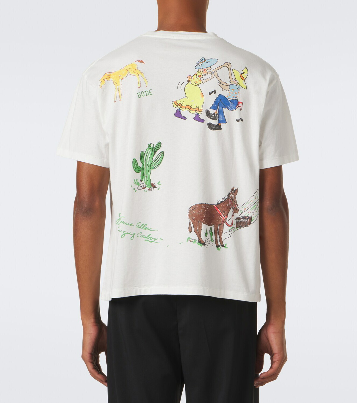 Bode Printed cotton jersey T-shirt