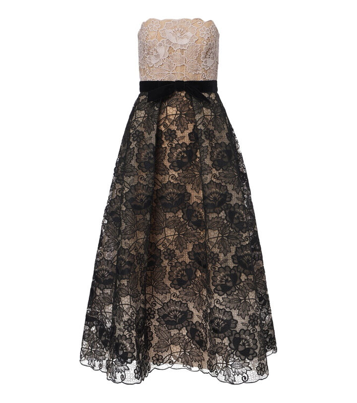 Photo: Elie Saab Guipure lace cocktail dress