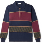 Etro - Striped Virgin Wool Rugby Shirt - Blue