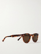 Mr P. - Cubitts Herbrand Round-Frame Tortoiseshell Acetate Sunglasses