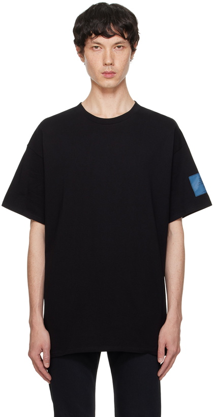 Photo: N.Hoolywood Black Logo Patch T-Shirt