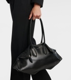 McQueen Manta Medium leather tote bag