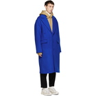 ADER error SSENSE Exclusive Blue Basic Single Coat