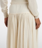 The Row Berenice cotton muslin wide-leg pants