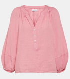 Velvet Vivi cotton gauze blouse