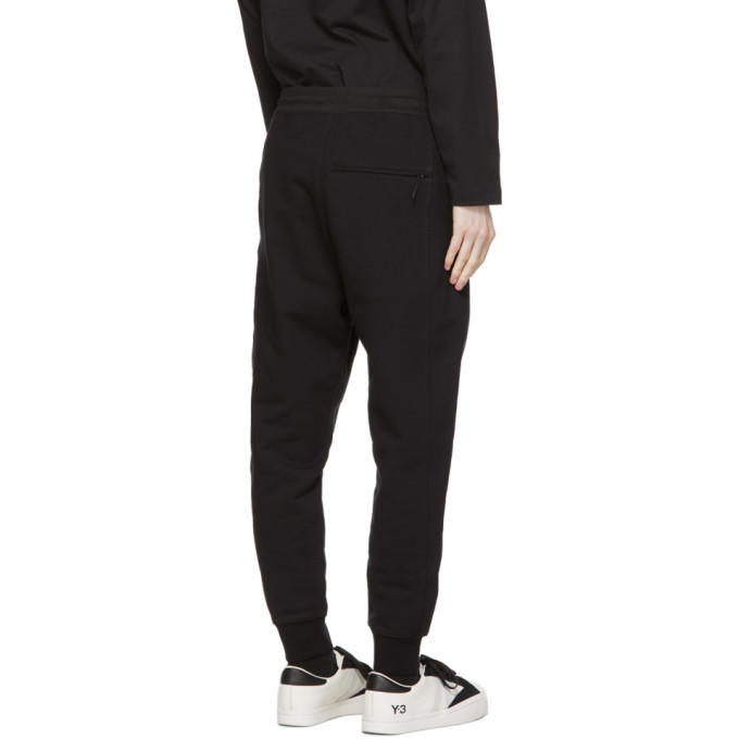 Y-3 Black Cargo Utility Lounge Pants Y-3