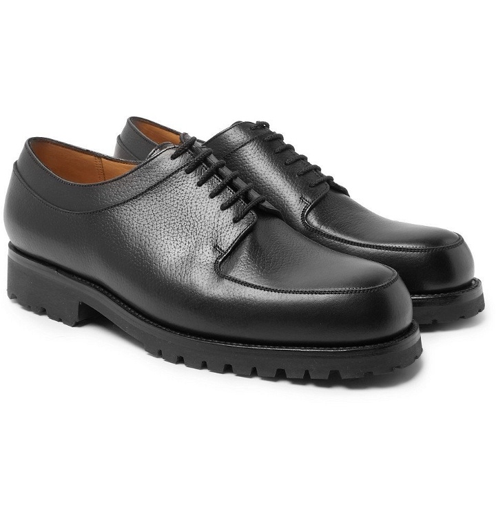 Photo: J.M. Weston - Plateau Full-Grain Leather Derby Shoes - Men - Black