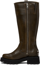 GANNI Brown High Boots