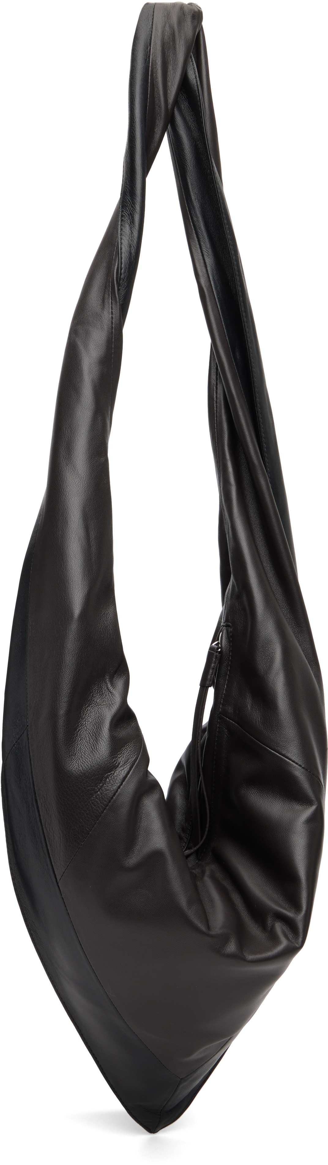 LEMAIRE Black Small Scarf Extended Handle Bag
