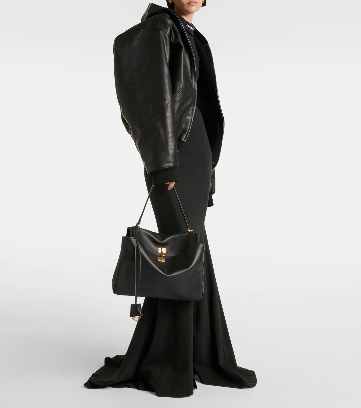 Balenciaga Rodeo Medium leather tote bag