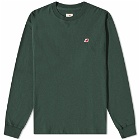 New Balance Men's Long Sleeve Made in USA T-Shirt in Green