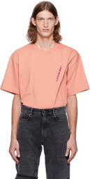 Y/Project Pink Embroidered T-Shirt