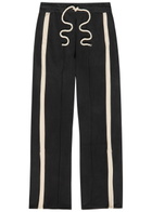 Nahmias Heavy Panelled Cotton Sweatpants Black
