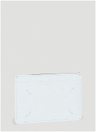 Wrinkled Card Holder in White
