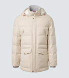 Brunello Cucinelli Wool flannel down parka