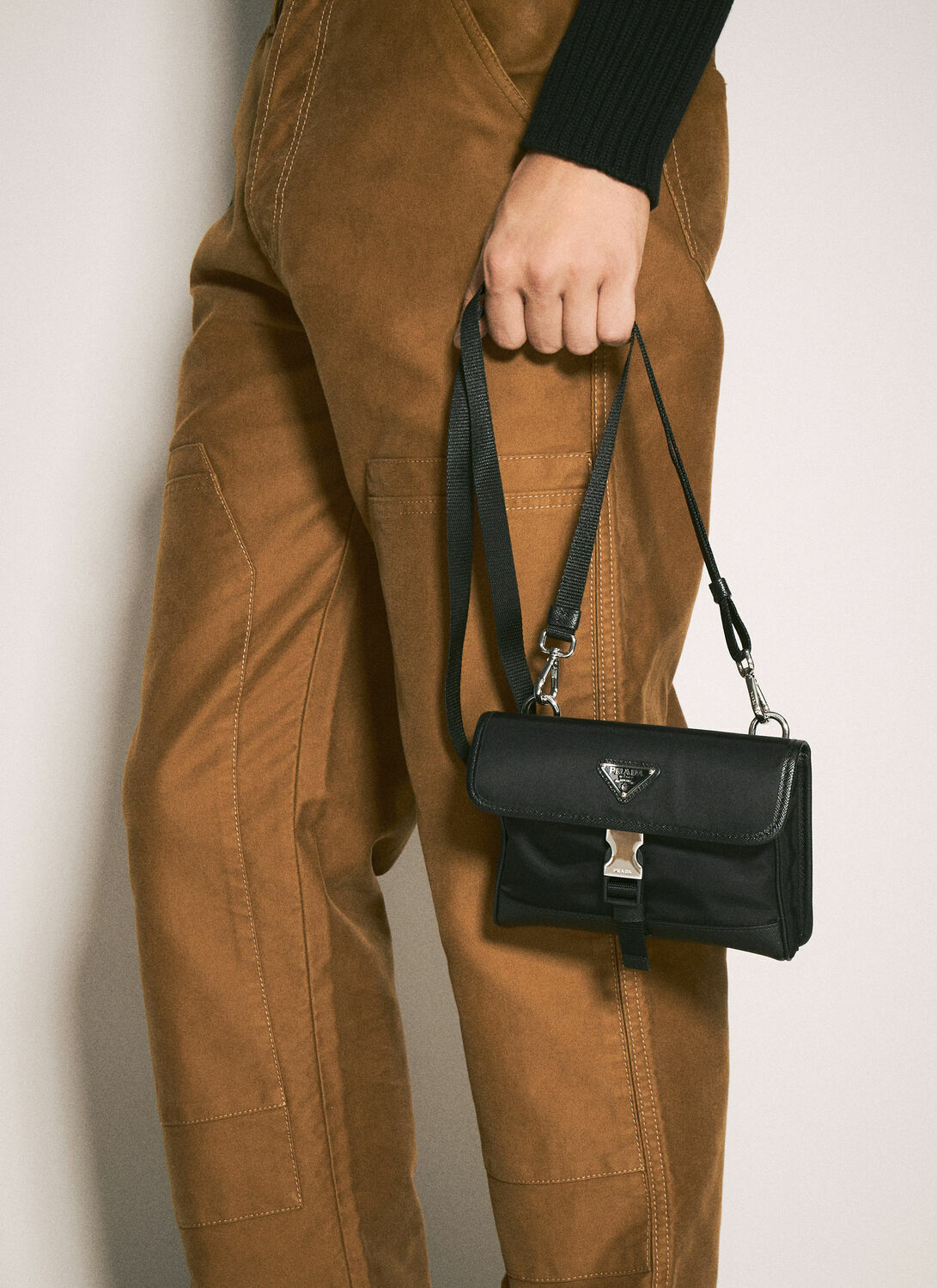 Prada Re-Nylon Phone Crossbody Bag