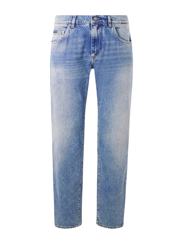 Photo: Dolce&Gabbana - Straight-Leg Jeans - Blue