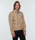 Burberry - Reversible checked cotton jacket