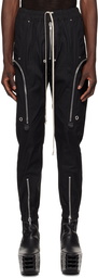 Rick Owens Black Porterville Bauhaus Cargo Pants