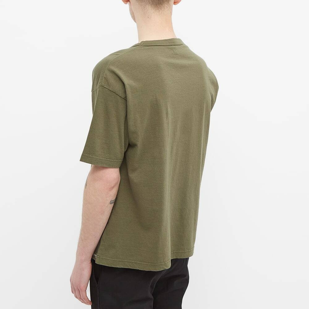 Visvim Men's Sublig Jumbo 3-Pack T-Shirt in Green/Khaki/Sand Visvim