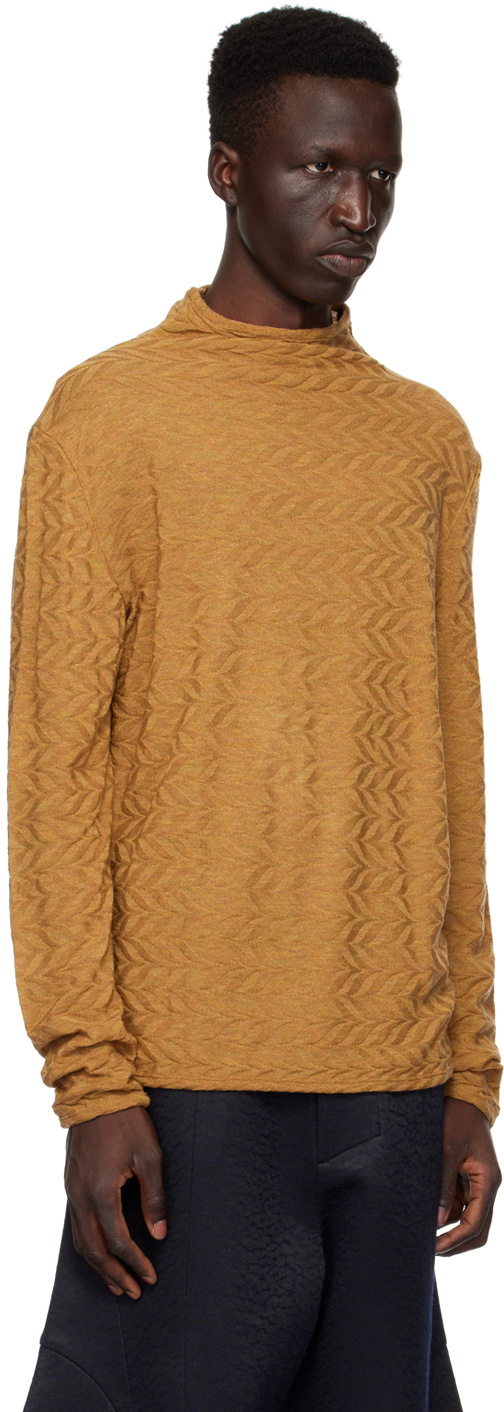 pet-tree-kor Tan Liatris Long Sleeve T-Shirt