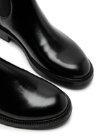 Alohas Lanz Leather Chelsea Boots Black