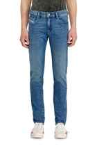 Diesel Slim Jeans Regular Waist 2019 D-Strukt - Jeans Mens in Blue