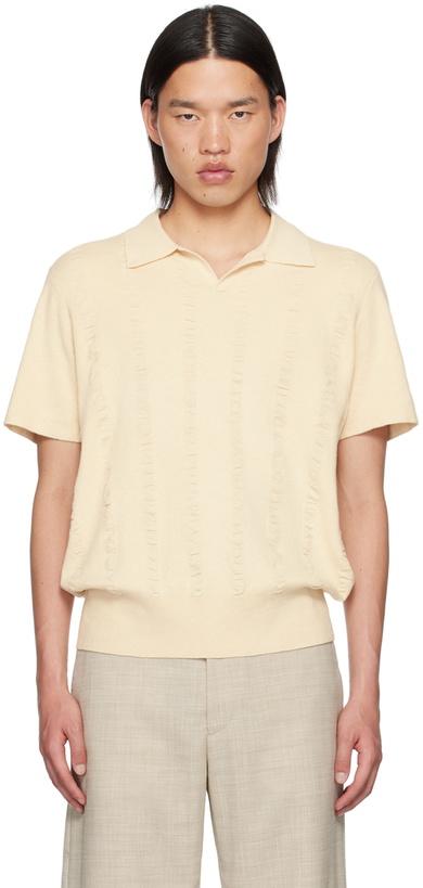 Photo: Tiger of Sweden Beige Edryed Polo