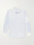 Thom Browne - Striped Cotton Shirt - Blue