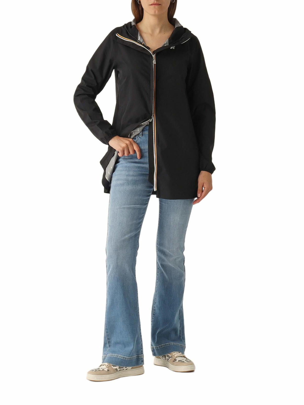 K-Way Sophie Stretch Dot Jacket