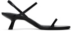 ANINE BING Black Hilda Heeled Sandals