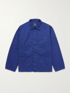 Nudie Jeans - Buddy Herringbone Organic Cotton-Twill Chore Jacket - Blue