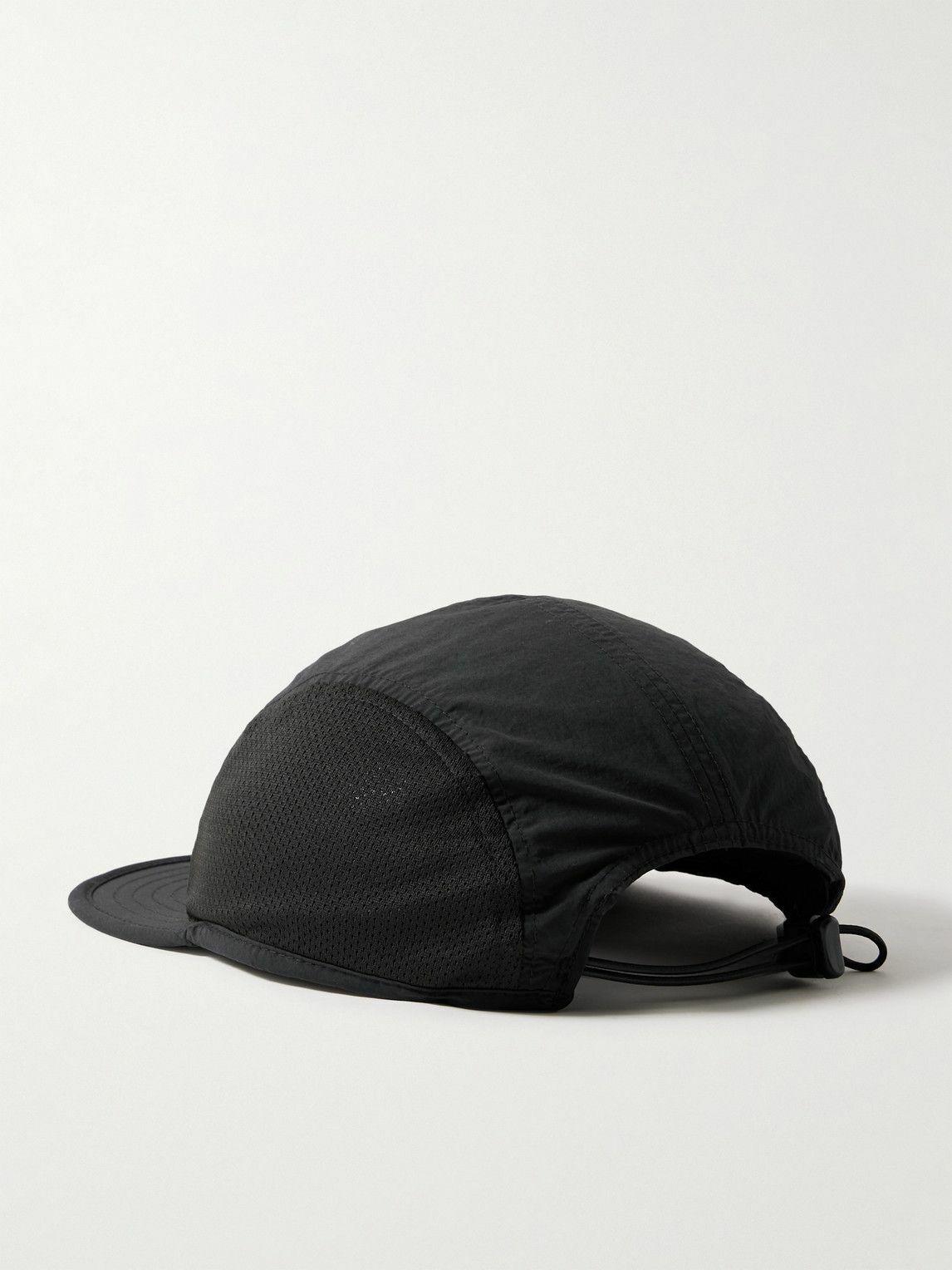 DISTRICT VISION - Logo-Appliquéd Panelled Shell and Mesh Cap