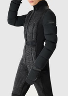 Mackage Lorelle Fur-hood Bonded Fleece ski Suit Black