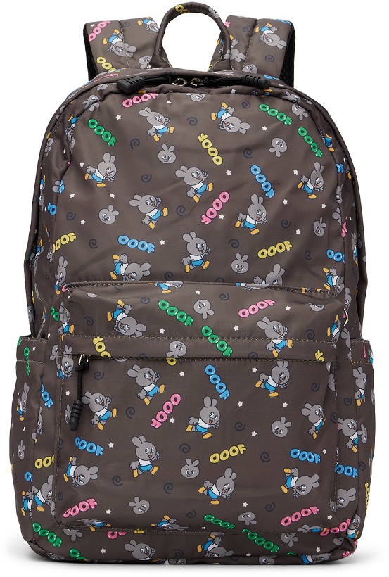 Photo: OOOF SSENSE Exclusive Brown Spike Backpack