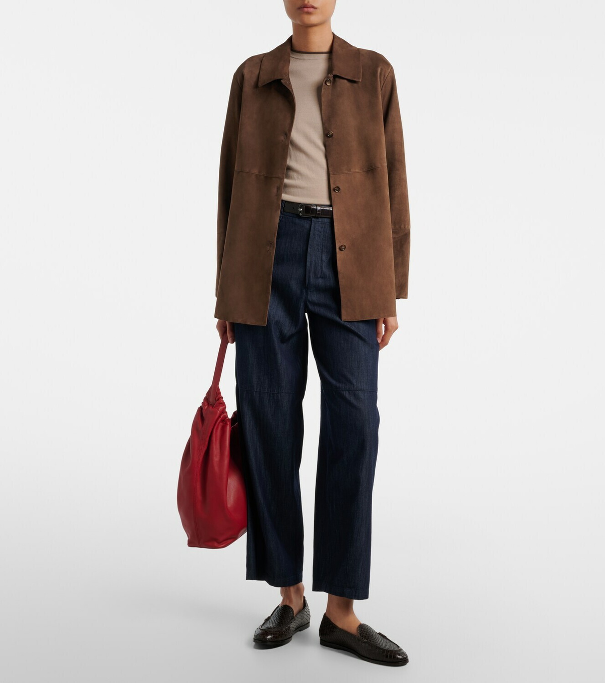'S Max Mara Mid-rise barrel-leg jeans