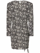 MARANT ETOILE Dulce Printed Viscose Mini Dress