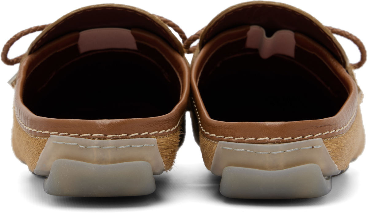 Wales Bonner Brown Montego Slip-on Loafers